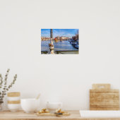 Poster Pont des Arts à la Saint-Valentin - Paris (Cuisine)