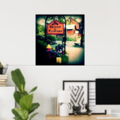 Poster Pont des fleurs (Bureau à domicile)