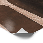 Poster Pont des Hauts - Brown (Coin)