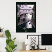 Poster Pont des Soupirs (Bureau à domicile)