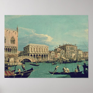 Poster Pont des Soupirs, Venise c.1740