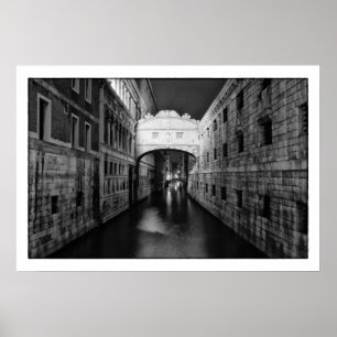Poster Pont des Soupirs - Venise /Italie