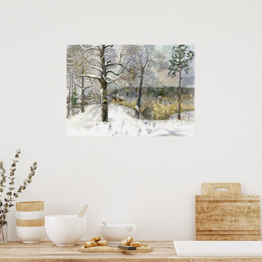 Poster pont d'hiver (Cuisine)