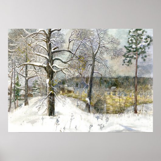 Poster pont d'hiver (Devant)