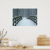 Poster Pont d'hiver (Cuisine)