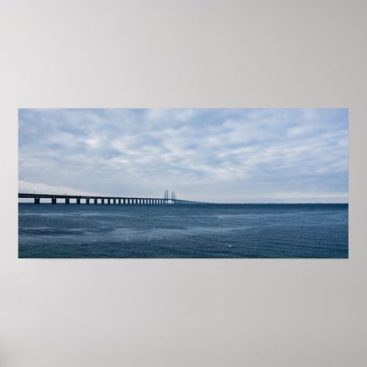 Poster Pont d'Oresund (Devant)
