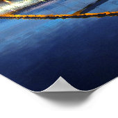 Poster Pont Douglass-Anthony à Dusk (Coin)