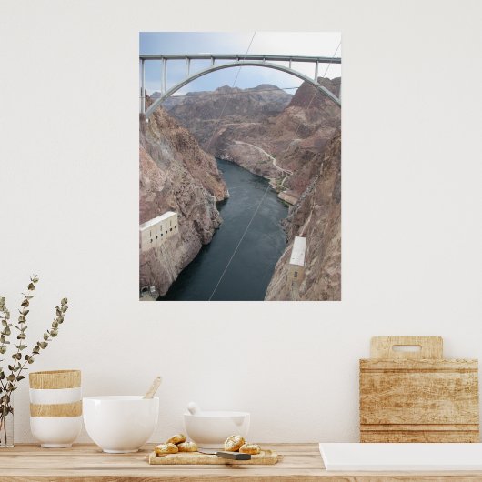 Poster Pont du barrage Hoover (Cuisine)
