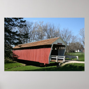 Poster Pont du comté de Madison, Iowa