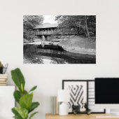 Poster Pont du fleuve dimanche (Bureau à domicile)