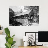 Poster Pont du fleuve dimanche (Bureau à domicile)