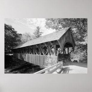 Poster Pont du fleuve dimanche