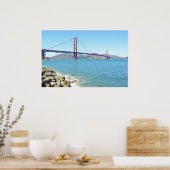 Poster Pont du Golden Gate de San Francisco (Cuisine)