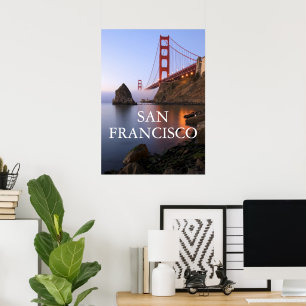 Poster Pont du Golden Gate San Francisco Californie