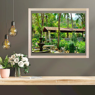 Poster Pont du jardin Puerto Vallarta