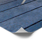 Poster Pont du parc Tranquil Imprimer (Coin)