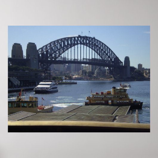 Poster Pont du port de Sydney (Devant)