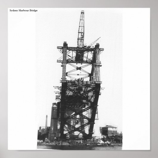 Poster Pont du port de Sydney (Devant)