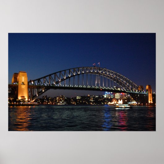 Poster Pont du port de Sydney (Devant)