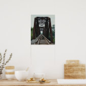 Poster Pont du vieux train (Cuisine)