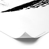 Poster Pont et cours d'hiver scène wapcn (Coin)