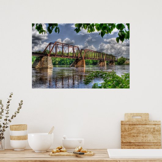 Poster Pont ferroviaire (Cuisine)