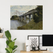 Poster Pont ferroviaire à Argenteuil (Chemin de fer) (par (Bureau à domicile)