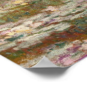Poster Pont français de Monet Giverney (Coin)