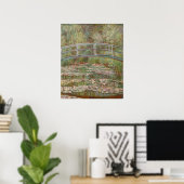 Poster Pont français de Monet Giverney (Bureau à domicile)