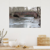 Poster Pont gelé (Cuisine)