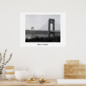 Poster Pont George Washington (Cuisine)