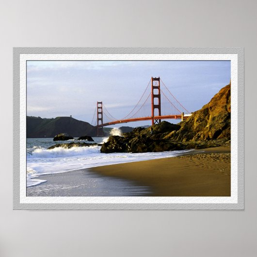Poster Pont Golden Gate (Devant)