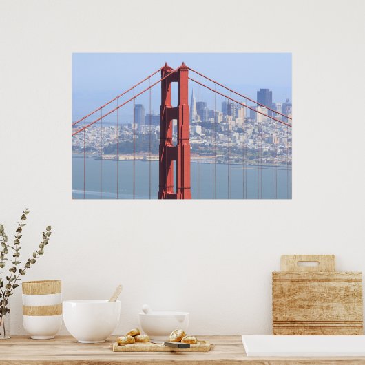 Poster Pont Golden Gate (Cuisine)