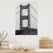 Poster Pont Golden Gate (Cuisine)