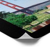 Poster Pont Golden Gate (Coin)