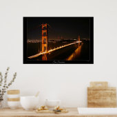 Poster Pont Golden Gate (Cuisine)