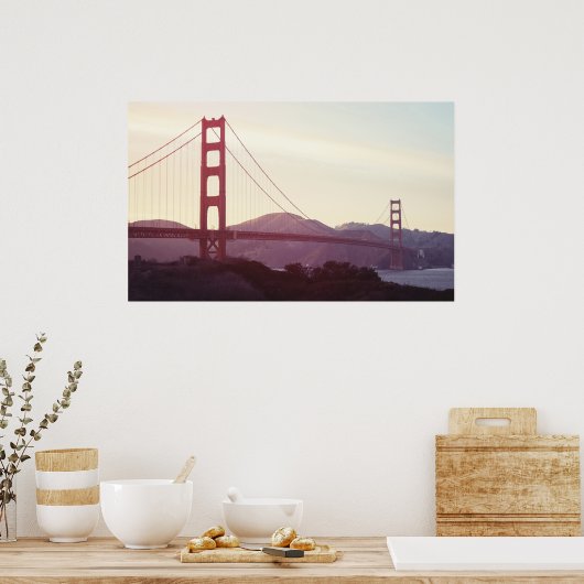 Poster Pont Golden Gate (Cuisine)