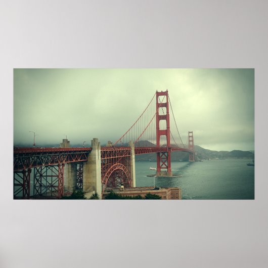 Poster Pont Golden Gate (Devant)