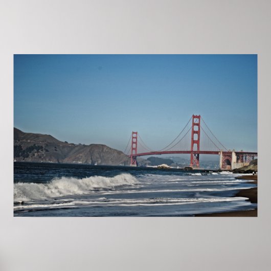 Poster Pont Golden Gate (Devant)