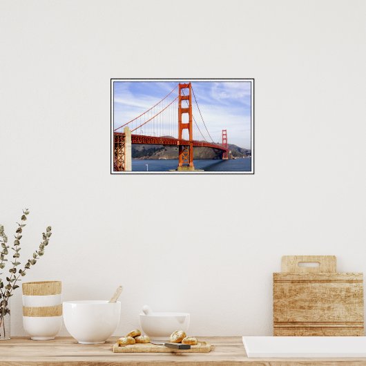 Poster Pont Golden Gate (Cuisine)