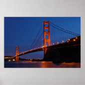 Poster Pont Golden Gate (Devant)