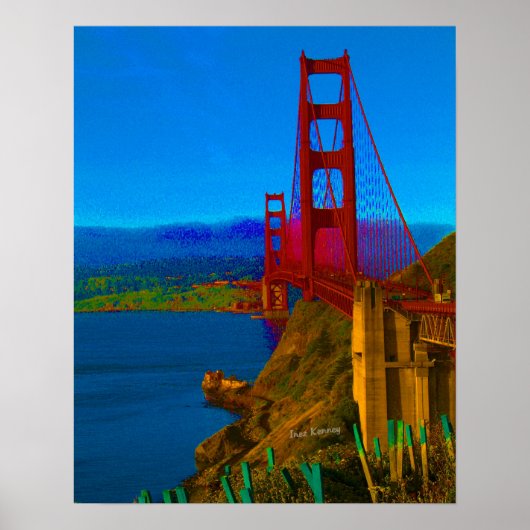 Poster Pont Golden Gate #6 (Devant)