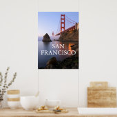 Poster Pont Golden Gate | San Francisco Californie (Cuisine)