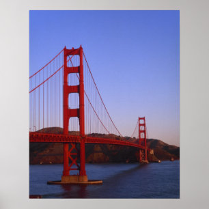 Poster Pont Golden Gate, San Francisco, Californie, 2