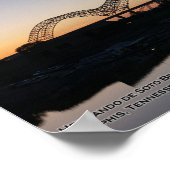 Poster Pont Hernando De soto, Memphis (Coin)