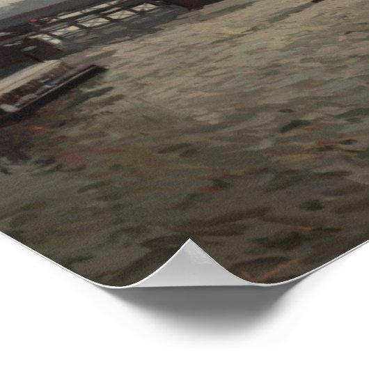 Poster Pont Hungerford du pont Waterloo (Coin)