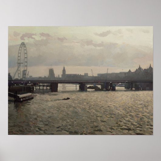 Poster Pont Hungerford du pont Waterloo (Devant)