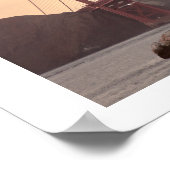 Poster Pont Icone Golden Gate San Francisco Californie (Coin)