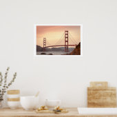 Poster Pont Icone Golden Gate San Francisco Californie (Cuisine)