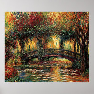 Poster Pont japonais